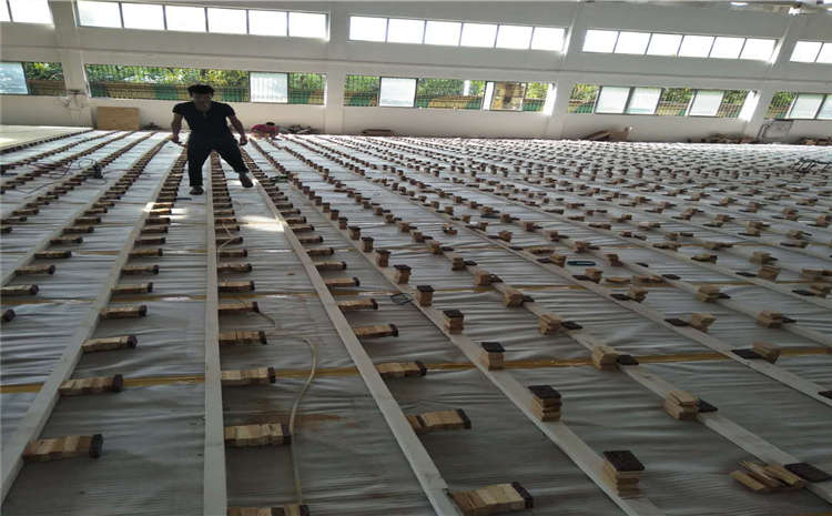 內蒙古專業運動木地板怎么安裝