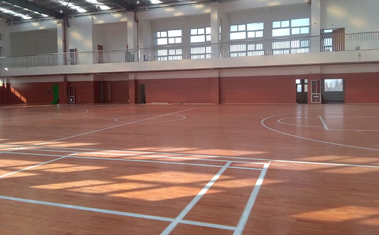 杭州硬木企口運動木地板廠家批發