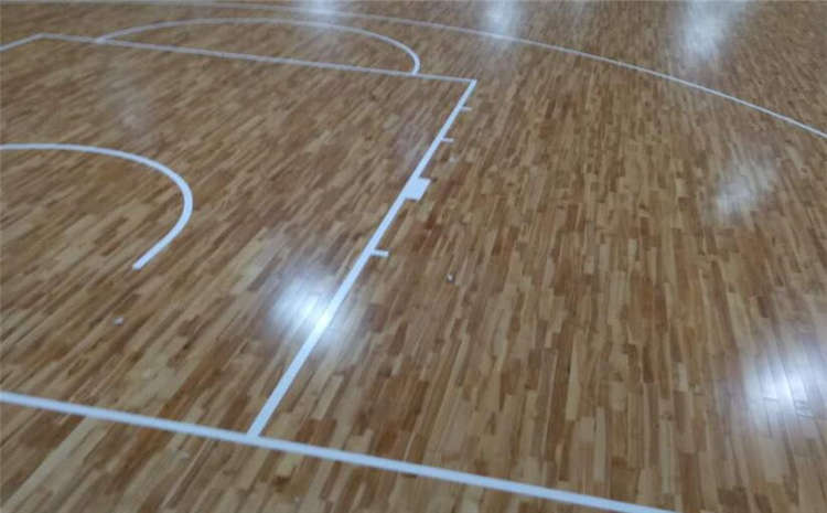 楓木運動木地板施工技術
