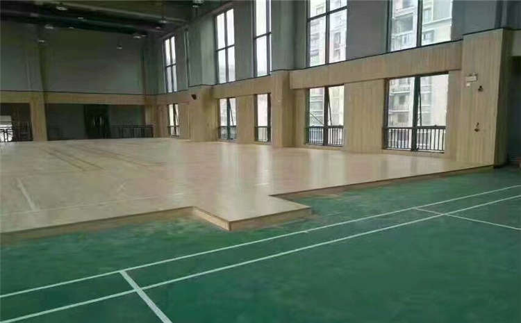 福建楓樺木運動木地板施工技術