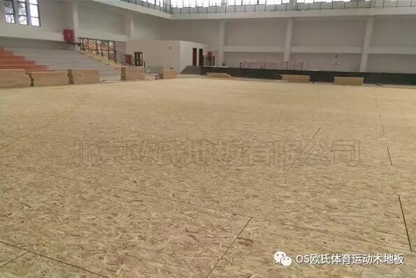 貴州省畢節市織金縣育才學?；@球館木地板案例