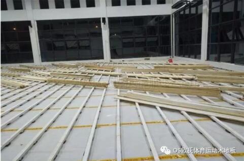 湖南華電常德發電有限公司運動木地板案例